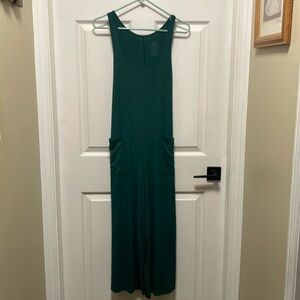 MeUndies | Forest Green | Sleeveless | Wide Leg |PullOn |Romper/Jumpsuit |Size S